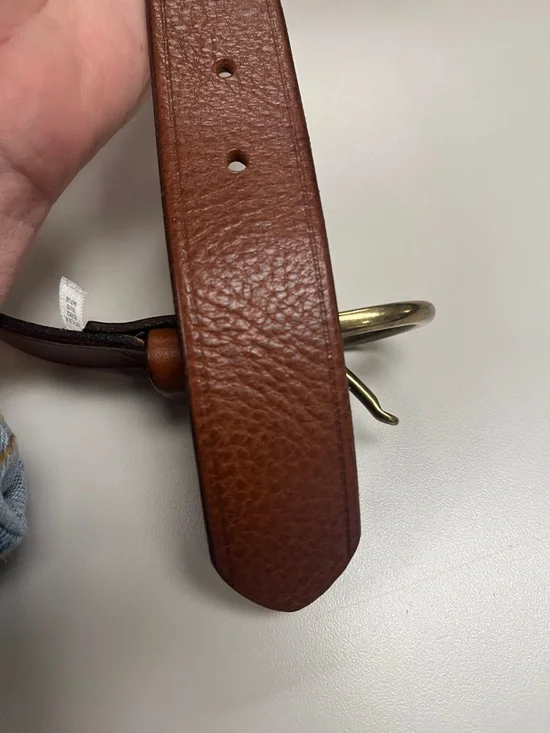 Madewell Women’s Classic Brown Leather Belt - size small - Picture 12 of 16